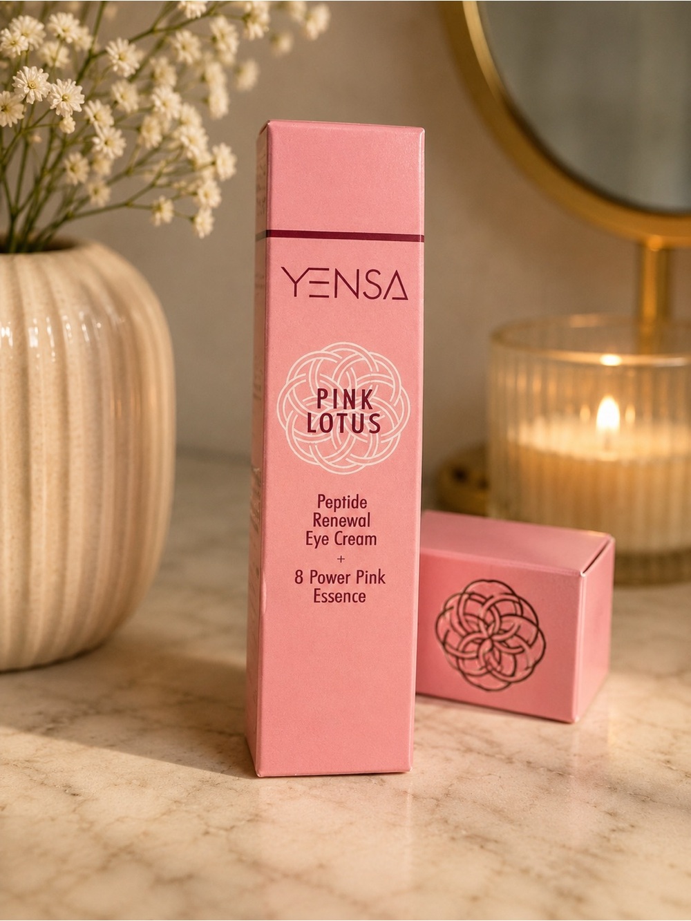 Yensa Pink Lotus Peptide Renewal Eye Cream
